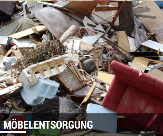 möbel entsorgen lassen